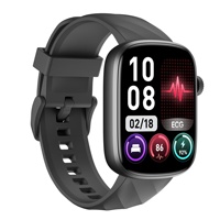 Montre connectée avec surveillance de la fréquence cardiaque ECG, analyse du sommeil basée sur l'IA, écran AMOLED carré axé sur la santé, montre de sport GTS20