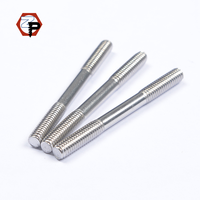 Stainless Steel SS 304 A2-70 316 A4-80 Metric M5 M6 M8 M10 M12 M14 Threaded Rod Bolts Double End Studs
