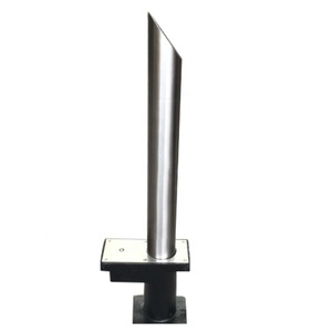 Borne de sécurité rétractable automatique en acier inoxydable hydraulique pour le stationnement et le contrôle d'accès - Product Image 1