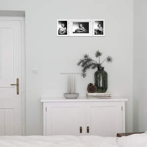 Marco de fotos de letrero de madera maciza para marco de impresión de pared de imagen marco de foto Mural plegable Collage marco de fotos 4x6" - Product Image 4