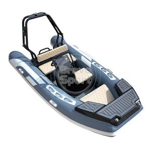 เรือยางอลูมิเนียมแข็ง12ft เร็ว Dinghy 360 PVC/hypalon สำหรับการใช้งานในแม่น้ำ - Product Image 1