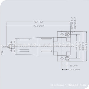 Unité de traitement des pièces pneumatiques du processeur de source de gaz Xinkelong XF200-06-08 - Product Image 3