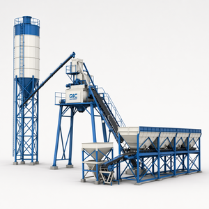Planta Mezcladora de Concreto Eléctrica de 120m3/h con Cinta Transportadora, Marca QIC de Henan, en Venta - Product Image 6