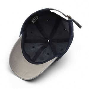 Gorra de Béisbol de Perfil Bajo, Teñida con Pigmentos, Dos Tonos, 100% Algodón Lavado, Ajustable, Sin Estructura, para Hombre y Mujer, Tapa Kappe - Product Image 4
