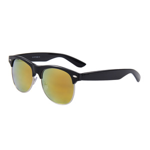 <span class=keywords><strong>Gafas</strong></span> <span class=keywords><strong>de</strong></span> Sol Personalizadas con Protección UV400, Estilo <span class=keywords><strong>Retro</strong></span> Clásico, <span class=keywords><strong>Vista</strong></span> Mundial, Montura <span class=keywords><strong>de</strong></span> PC <span class=keywords><strong>de</strong></span> Media Montura, Unisex, Anti-Radiación, con Logotipo para Hombre - Product Image 3