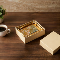 Elegante Handgefertigte Luxus-Leere Schokoladengeschenkbox aus Recyclingmaterialien Anpassbare Starre Papierverpackung für Süßigkeiten