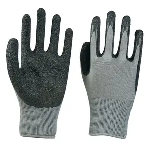 个人防护设备工作手套en388安全工作乳胶外套保护手套供应商