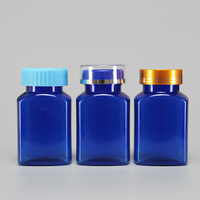 Bouteilles de pilules de 120 ml fournies par l'usine, flacons vides en plastique PET pour pilules, capsules et comprimés