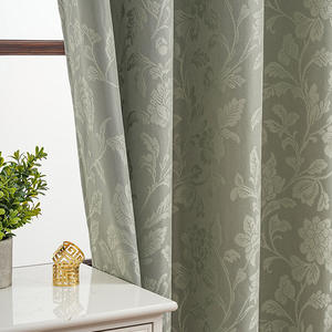 Summer Anne's Nordic Minimalist Épaissie Dentelle Enduit Chambre à coucher Salon Rideaux finis occultants complets - Product Image 4