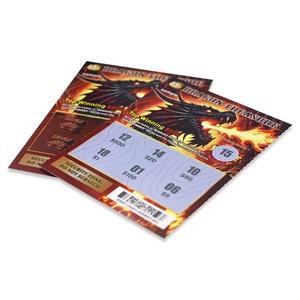Cartes de loterie personnalisées format petit, prix avantageux, designs variés, impression numérique en gros, cartes à gratter - Product Image 5