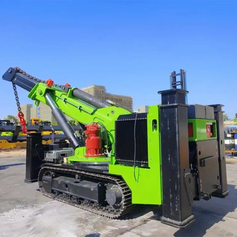 Mini carrello elevatore della gru cingolata da 25 Ton con braccio della gru