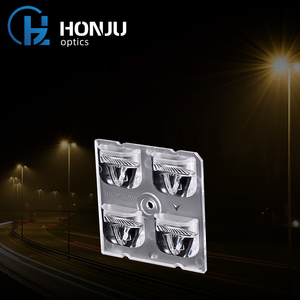 5050 Lens Led Outdoor Pc Pmma TYPE II-S <strong>Optical</strong> 5050 Projector Cob Reflector Flood Light <strong>Liner</strong> Focus Street OEM Modules Led Lens - Product Image 1