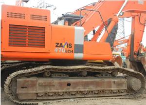 Excavatrices Hitachi ZX470 d'occasion CE Excavatrices sur chenilles 47 tonnes avec moteur Kubota à basse durée EPR_Germany_Packing - Product Image 2