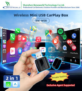 OEM không dây Carplay Android Auto Adapter Dongle hộp Bluetooth 5.4 dual-band Wifi 2.4G + 5G USB/Type-C kết nối phổ phù hợp - Product Image 5