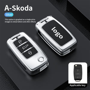Skoda keycase ผู้หญิง Mingrui Speed pai <span class=keywords><strong>Xin</strong></span> Hao <span class=keywords><strong>Xin</strong></span> Dong Rui <span class=keywords><strong>Jing</strong></span> Rui Ke Mi Ke Yeti กระเป๋าใส่รถป้องกันหัวเข็มขัด - Product Image 5