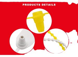 Sellos <span class=keywords><strong>de</strong></span> Plástico JCPS602 con Números, Sello <span class=keywords><strong>de</strong></span> Plástico para Aerolíneas, Sello <span class=keywords><strong>de</strong></span> Plástico Seguro, Sello <span class=keywords><strong>de</strong></span> Plástico Numerado - Product Image 2