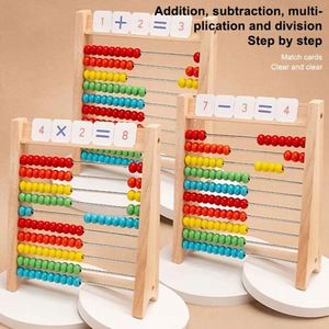 Ábaco de Madera Educativo con Cuentas para Calcular, Contar Números y Aritmética, Juguete de Aprendizaje Montessori para Niños - Product Image 4