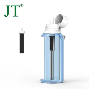 Filtre ile yumuşak dokunmatik spor kişisel taşınabilir filtrelenmiş su arıtıcısı şişe