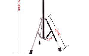 Soporte para Batería de <span class=keywords><strong>Jazz</strong></span>, Soporte para Batería Colgante y Oscilante, Soporte Recto e Inclinado para Platillos, Accesorios para Instrumentos Musicales - Product Image 6