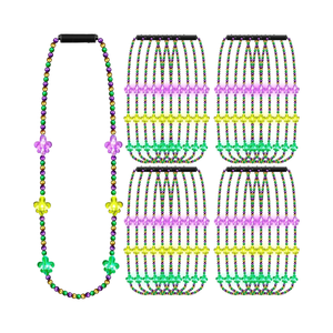 סיטונאי מותאם אישית הוביל שרשרת מרדי גרא שרשרת מסיבה עמיד למים הוביל שרשרת מסיבה - Product Image 1