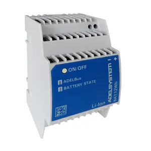 Batterie Adelsystem BAT12Wh 12Wh 2Ah Li-Ion à montage sur rail DIN ADELBus Stockage d'énergie industriel - Product Image 1