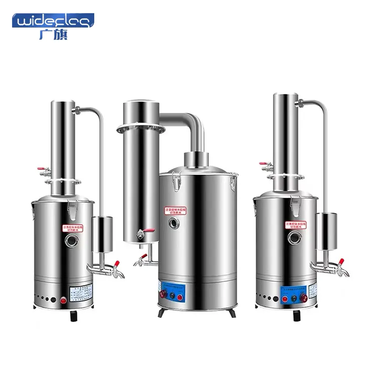 Pequeño laboratorio de laboratorio destilador de agua destilada fabricante destilador máquina de destilación equipo