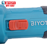 Meuleuse d'angle électrique filaire industrielle BIYOT 125 mm, outil électrique portatif à vitesse variable