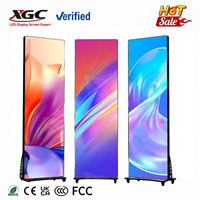Display LED Pieghevole P2 per Interni HDR10+ Luminosità 600CD Schermo LED Totem Portatile Pieghevole a 180 Gradi per Mostre e Hotel