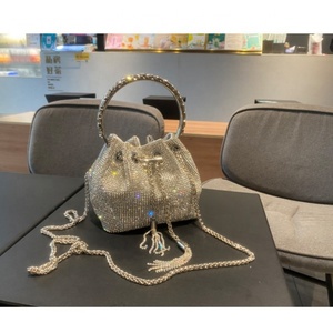 Luxury Crystal Rhinestone Bag Versatile Evening Party Clutch <b>Purse</b> Crossbody Bag Bling Crystal Rhinestone Bag for Women - Product Image 6