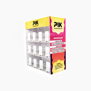Présentoir de Comptoir en Acrylique à 3 Niveaux Personnalisé pour Sachets de Nicotine avec Système de Poussée - Product Image 4