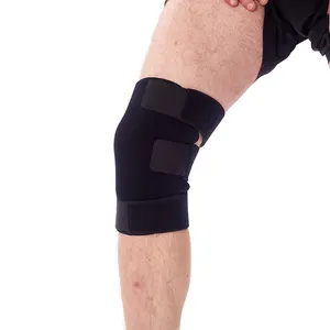 Outdoor-Sport Schutz ausrüstung Radfahren Laufen Verstellbare elastische Knie bandage Kniesc honer Knies tütze