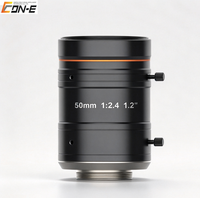 Objectif industriel FA MVL-KF5024M-25MP 50mm F2.4 à ouverture manuelle, focale fixe, 25MP, pour vision industrielle, haute transmission