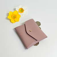 Nouvelle conception, sac de rangement mignon en PVC et cuir avec poche à monnaie, pochette multifonction pour usage quotidien