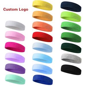 Bandeaux de sport brodés personnalisés avec logo pour le basketball, la course et le fitness – Offre spéciale - Product Image 1