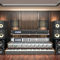 Prosesor Audio DSP Digital 4 Input 8 Output tipe pasif yang dikendalikan perangkat lunak