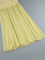 Nouvelle Robe Longue Crayon en Cachemire Style Européen et Américain, Couleur Unie, Sexy, Col Halter, avec Empiècements en Maille, Fente Élégante Haut de Gamme