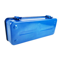 Boîte à outils 410, en tôle, tailles grande, moyenne et petite ; quincaillerie domestique, boîte à outils en fer, coffret en fer, boîte de rangement portable