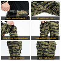 IDOGEAR Hommes G3 Chasse Paintball Tactique Extérieur Duty Pantalon Camouflage Pantalon Tactique Pantalon avec Genouillères Bdu Pantalon