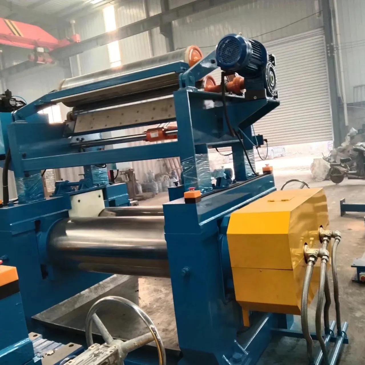 Cao su Cracker Mill thanh đảo toplit cắt Mill cao su và nhựa cao su cho nhà máy Bóng 2400x4000