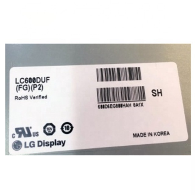 LC600DUF-FGP2 60 Inch TV FHB 350 Nits LVDS 92 Pins IPS Samsung 60 Inch TV Screen Replacement LCD Module Panel