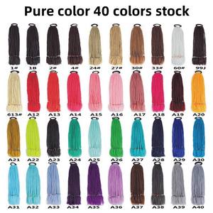 4 ألوان الملونة الاطفال الضفائر ذيل حصان شعر مستعار عقال المجدل الفتيات إكسسوارات الشعر التمديد أدوات - Product Image 6