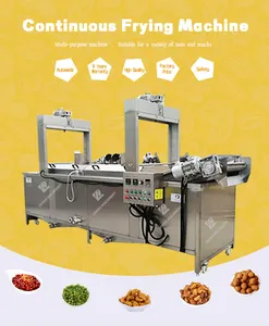 Machine à pain automatique de poulet frit, machine à beurre, lait frit, crevettes, fabrication de pommes de terre frites, machine à friture