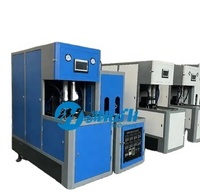 Máquina semiautomática de plástico PET, máquina de moldeo por soplado, 5 galones, 20 litros