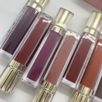 Échantillon Gratuit - Rouge à Lèvres Mat Végétalien 135 Couleurs, Tube de Rouge à Lèvres Personnalisé, Maquillage Cosmétique, Gloss Nude Transparent
