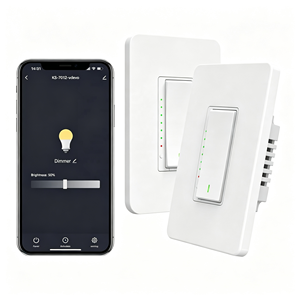 Interrupteur intelligent Wi-Fi version US compatible Alexa/Google Home, contrôle par minuterie 16A, étanche, <span class=keywords><strong>120V</strong></span> pour Smart Life - Product Image 2