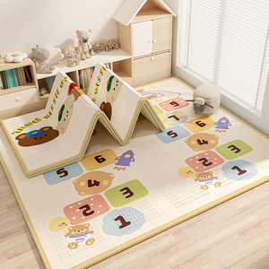 Alfombra de juego impermeable, ecológica, <span class=keywords><strong>no</strong></span> tóxica para bebés, alfombra de gateo para niños, alfombra infantil de doble cara, alfombra de espuma suave, juguete educativo. - Product Image 6