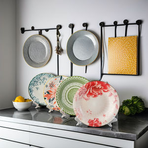 Piring sup <span class=keywords><strong>omega</strong></span> 9.25 Decal porselen Set piring harian Tiongkok untuk Hotel-Chic Set piring alat makan langsung pabrikan - Product Image 2