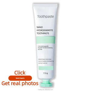 <span class=keywords><strong>Dentifrice</strong></span> au Nano Hydroxyapatite Sans Fluorure Saveur Menthe Naturelle Reminéralisant Blanchissant Restauration de l'Émail pour Soins Bucco-Dentaires Quotidiens - Product Image 2