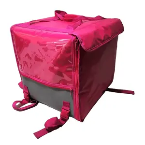 Tarpaulin 500D Portable Thermal Insulated Food Freshness Preservation Food Delivery Waterproof Cooler Backpack