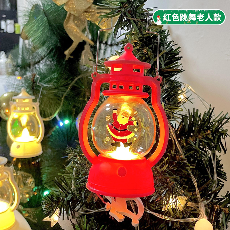 Red Pony lamp red-dancing old man